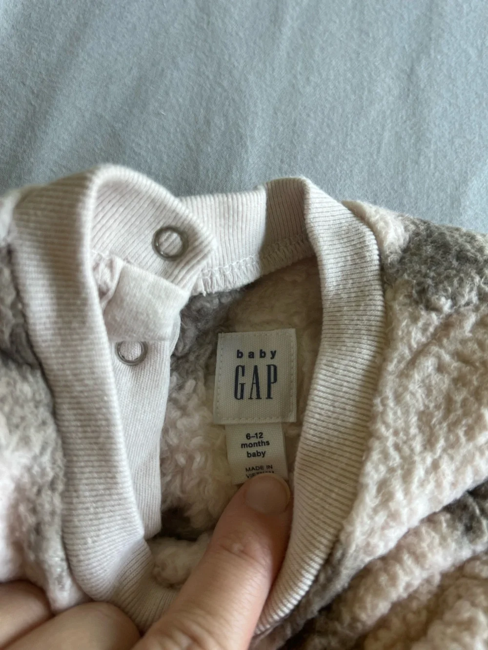 GAP Sherpa baby girl set